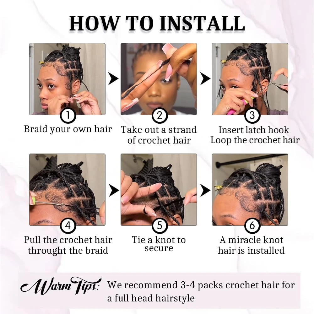 100% Human Hair Crochet Hair - Burmese Curly - photo 3