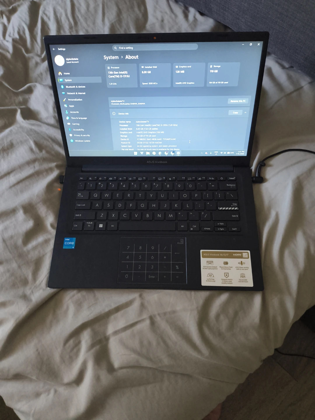 ASUS Vivobook Laptop 14" - photo 2