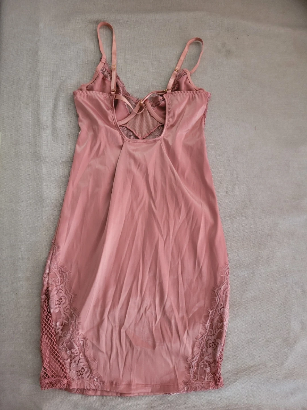 Pink Lace Slip Dress - photo 2