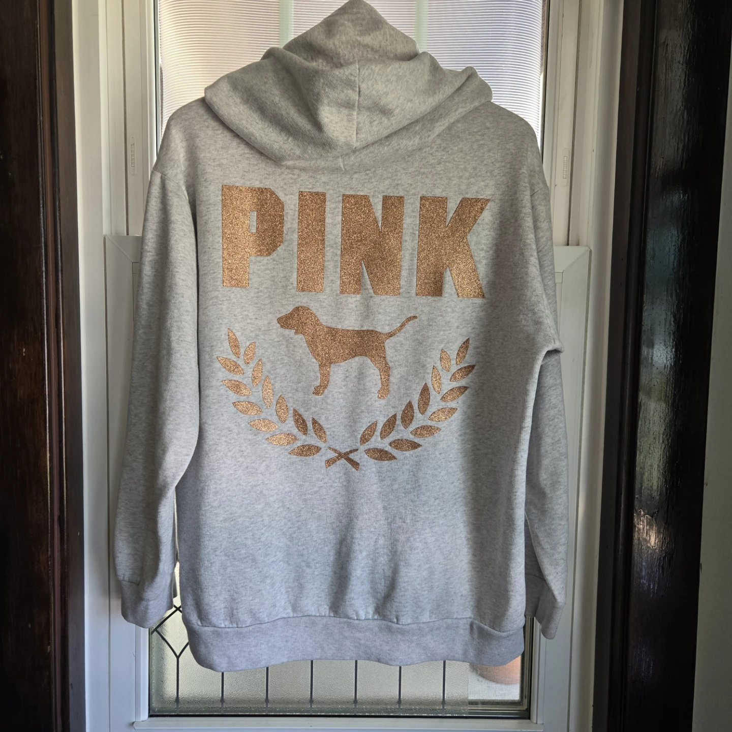 Victoria's Secret PINK Grey Hoodie - photo 2