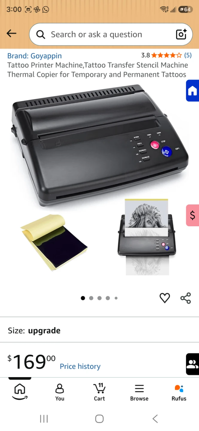 Tattoo Transfer Machine Printer - photo 2