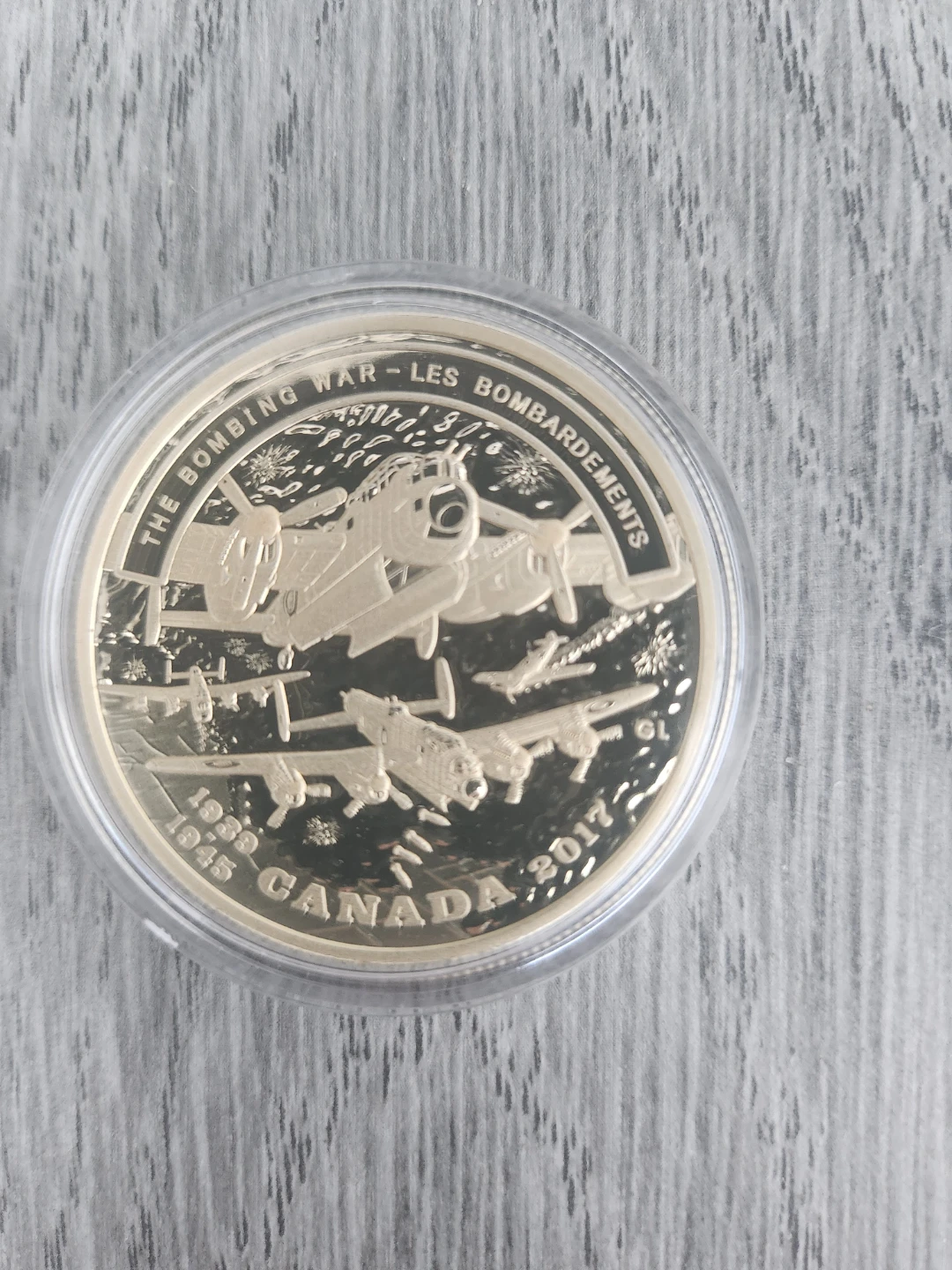 2017 $20 Fine Silver Coin - The Bombing War - photo 2