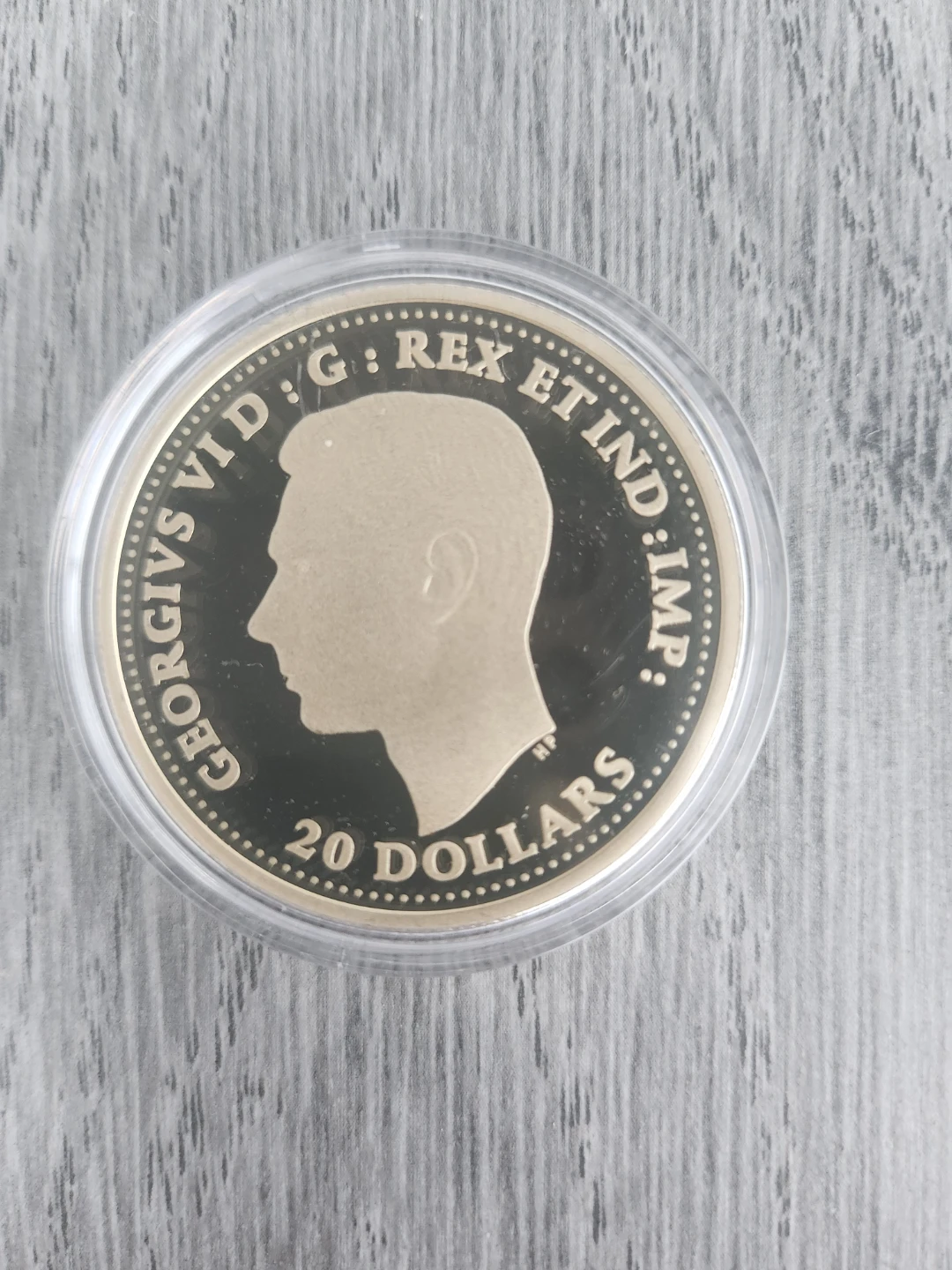 2017 $20 Fine Silver Coin - The Bombing War - photo 3