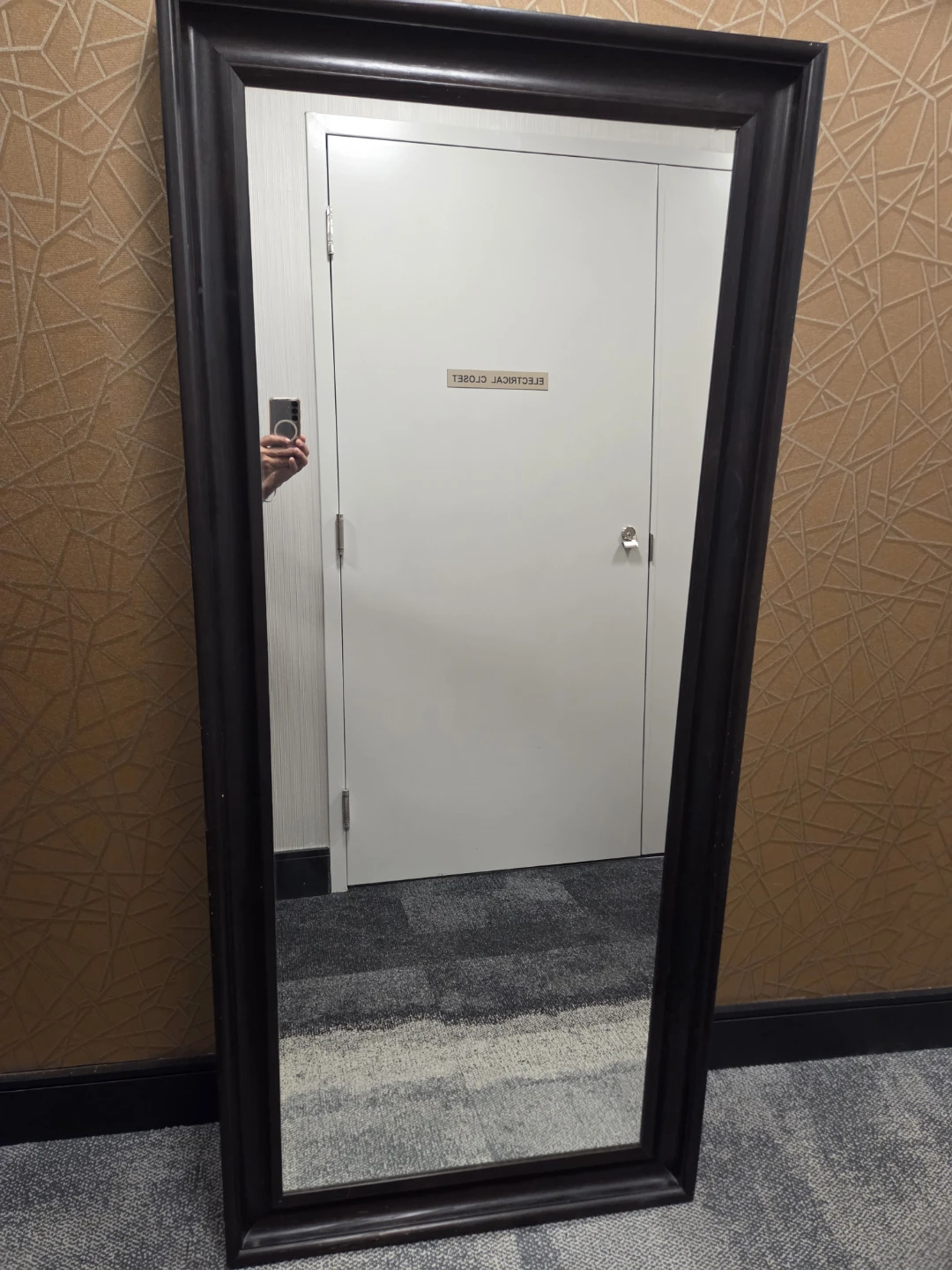 Framed Full Length Mirror - photo 2