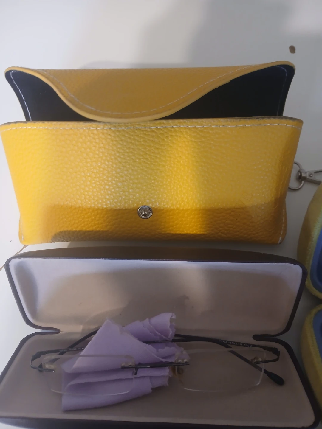 Assorted Designer Eyeglass Cases - Gucci, Prada, Hugo Boss - photo 5