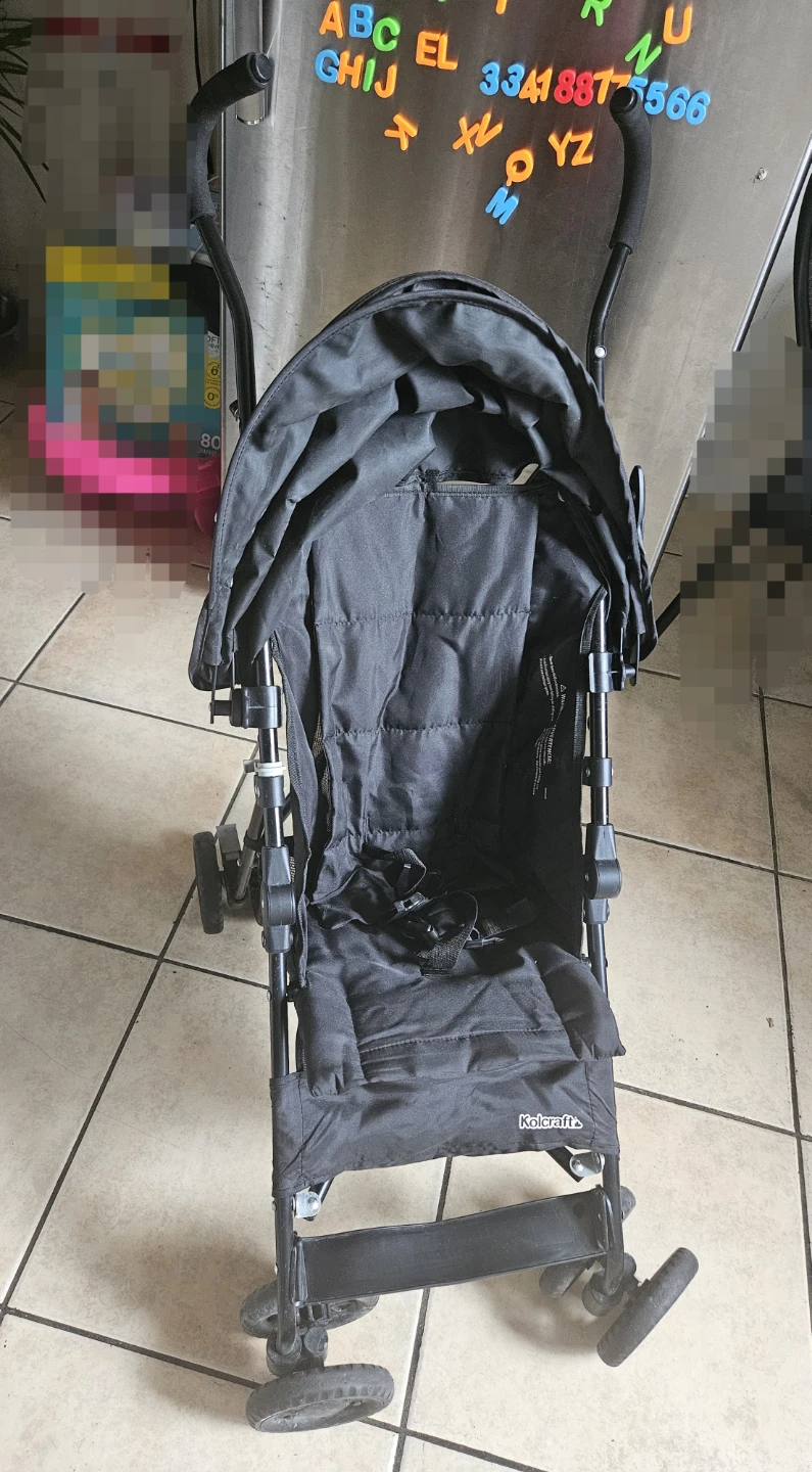 Kolcraft Black Lightweight Stroller