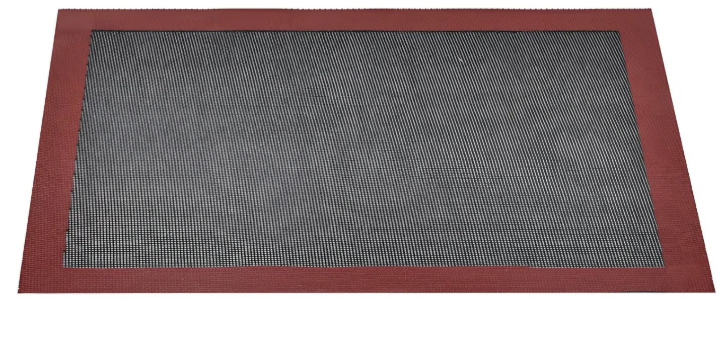 Set of 2 Perforated Silicone Baking Mat, 15.7"x11.8"