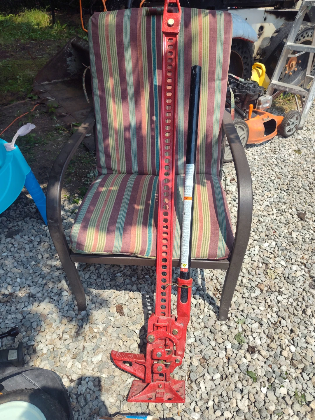 Red Hi-Lift All-Cast Iron Jack