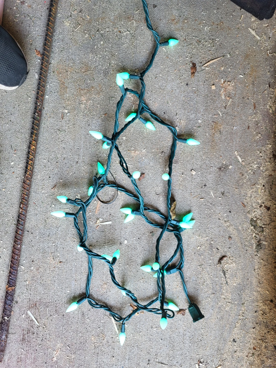 Shorter Christmas Lights- Changing Colour