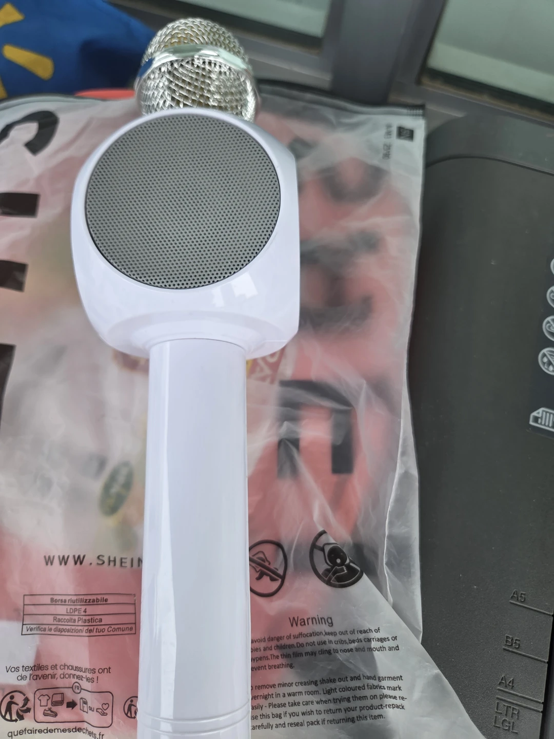Portable Bluetooth Karaoke Microphone Speaker - photo 3