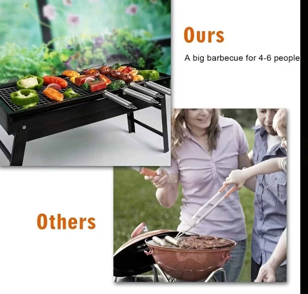 Portable BBQ. Charcoal - photo 3