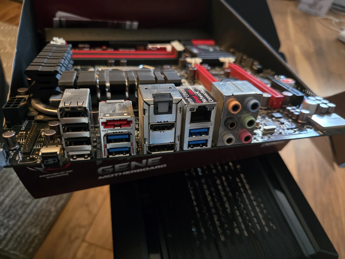 ASUS ROG Maximus V Gene Motherboard with Intel Core i7-3770 CPU - photo 3