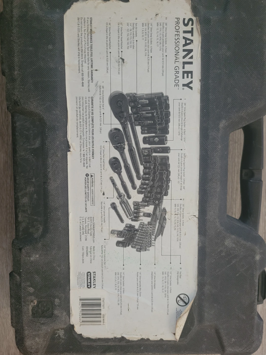 Stanley Professional Grade Tool Set