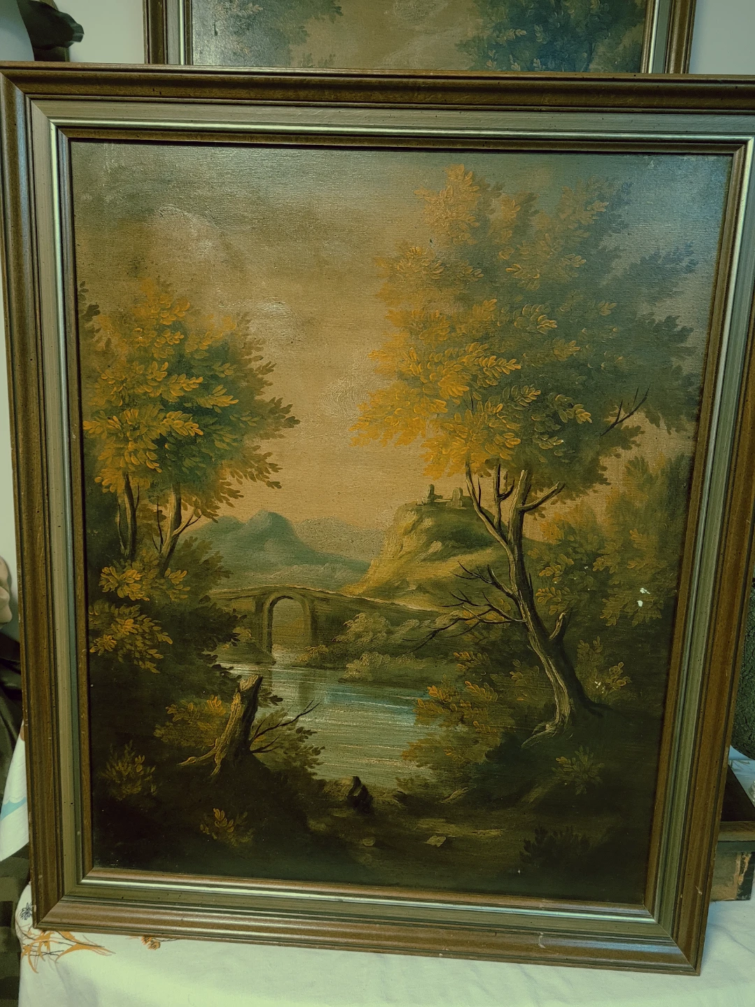 Vintage Landscape Painting - photo 3