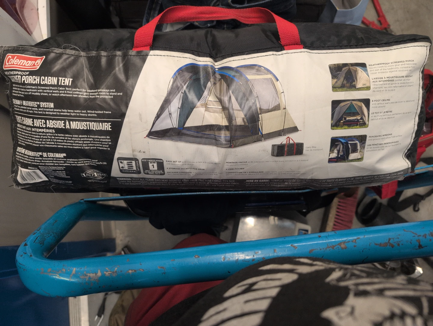 Coleman Screened Porch Cabin Tent
