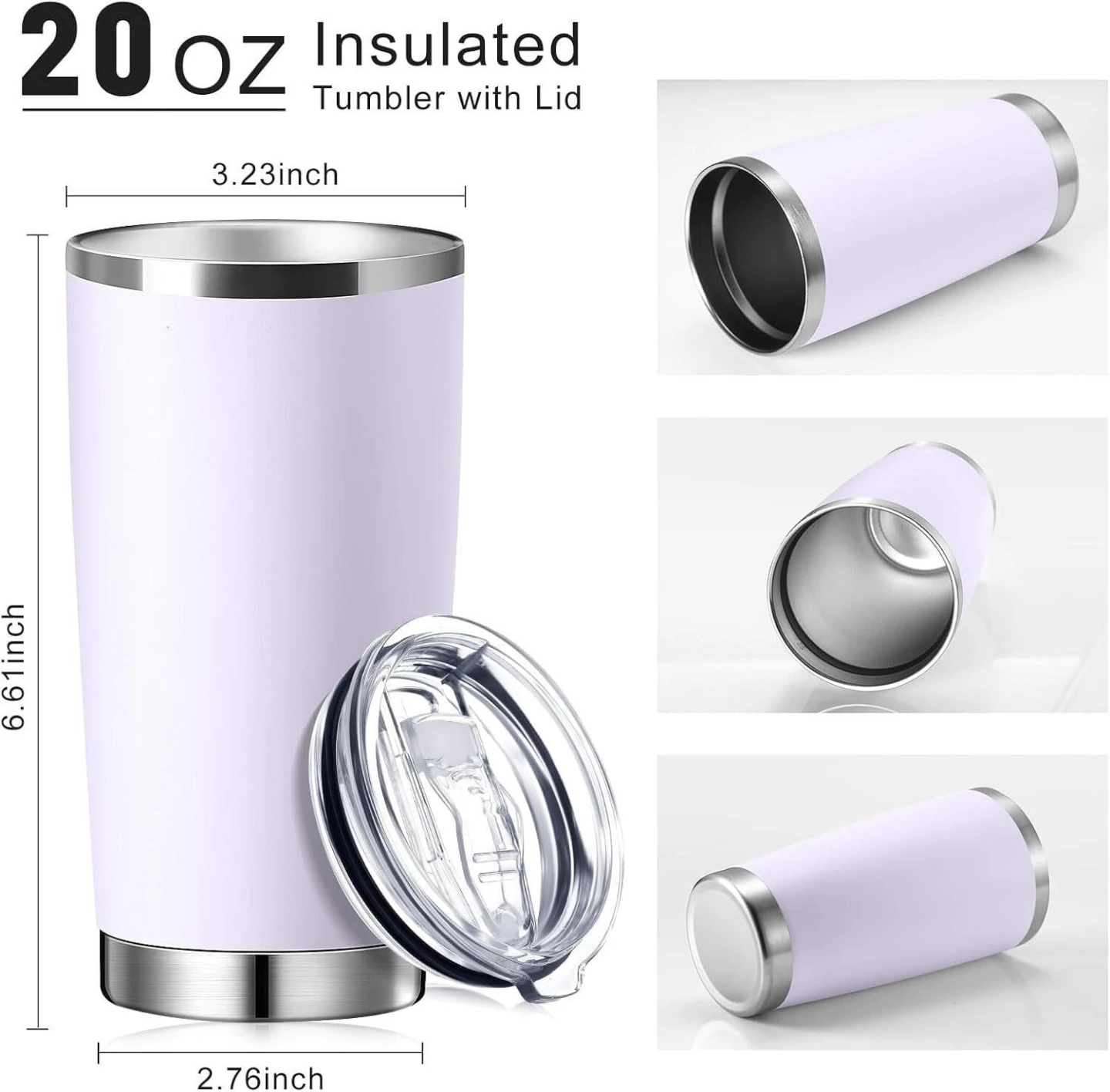 20oz Insulated Tumbler with Lid