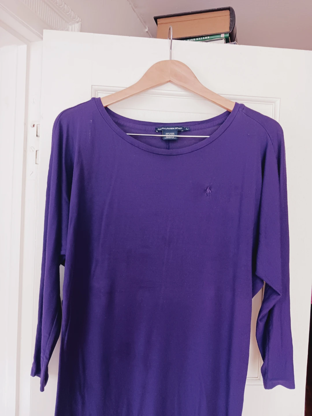 Ralph Lauren Sport Purple Long Sleeve Shirt - photo 3