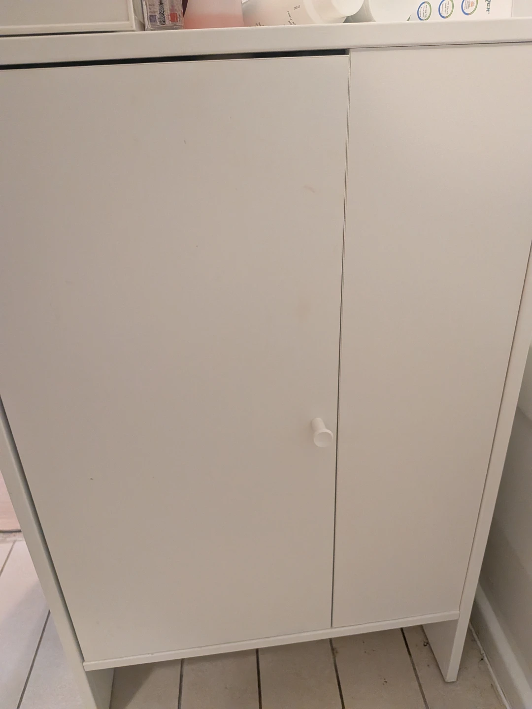 White 2-Door Cabinet