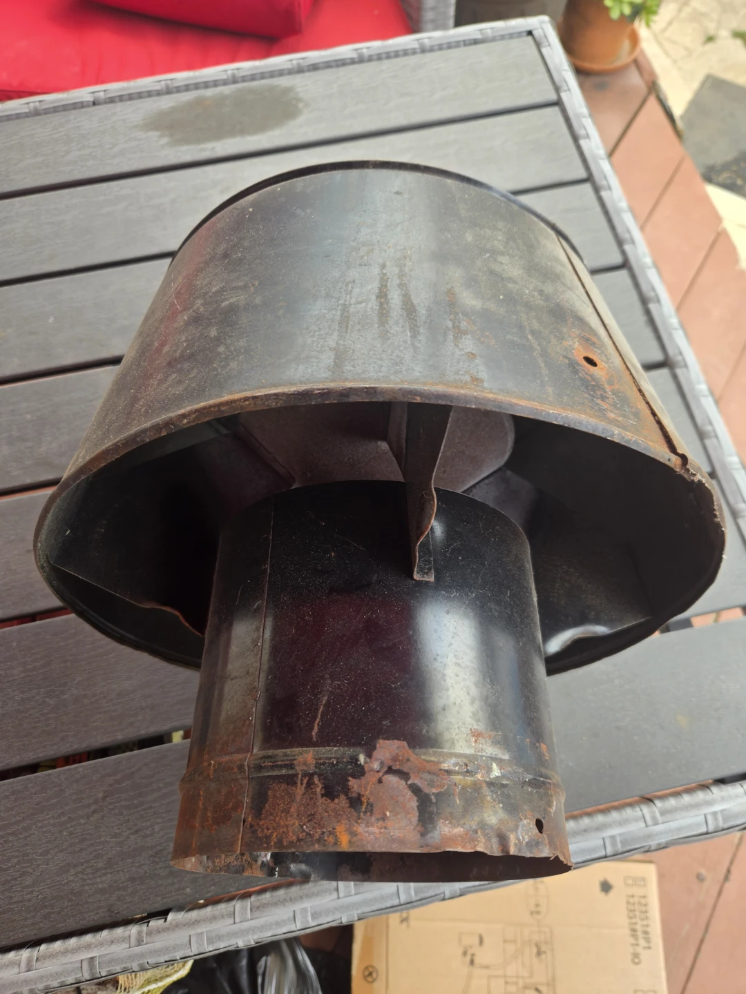 Metal Chimney Cap Vent Pipe Top