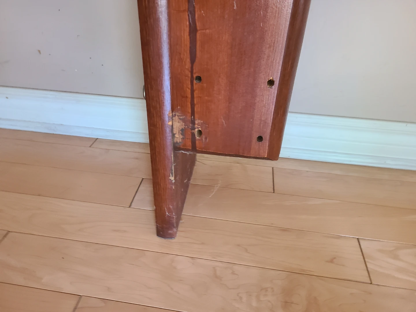 Free Wooden Headboard with Shelves (single/twin) #2 - photo 2