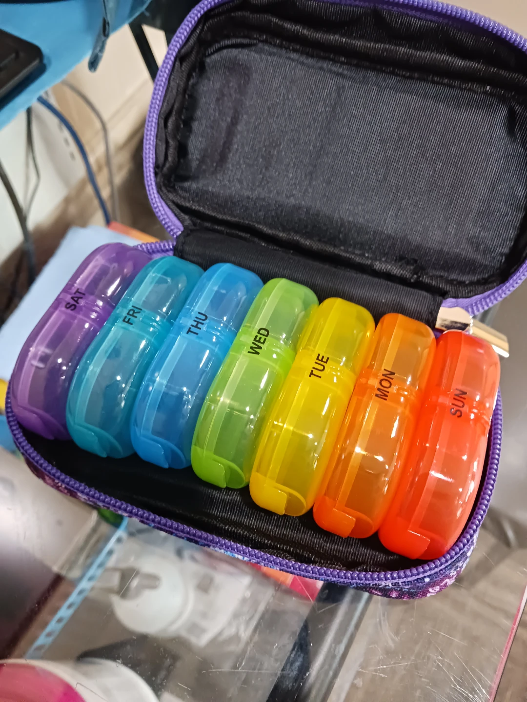 Paisley Print Pill Organizer Case - photo 4