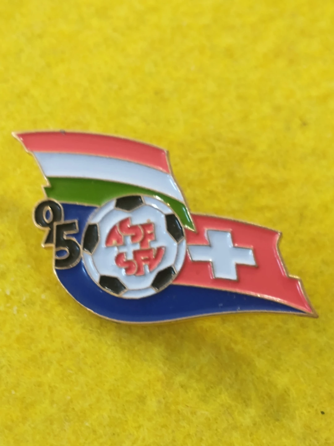 Beautiful 1995 Swiss Football Association Pin