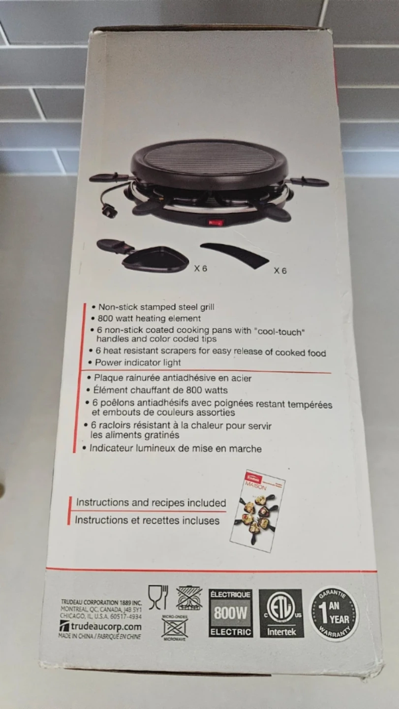 Raclette Party Grill Set - photo 2