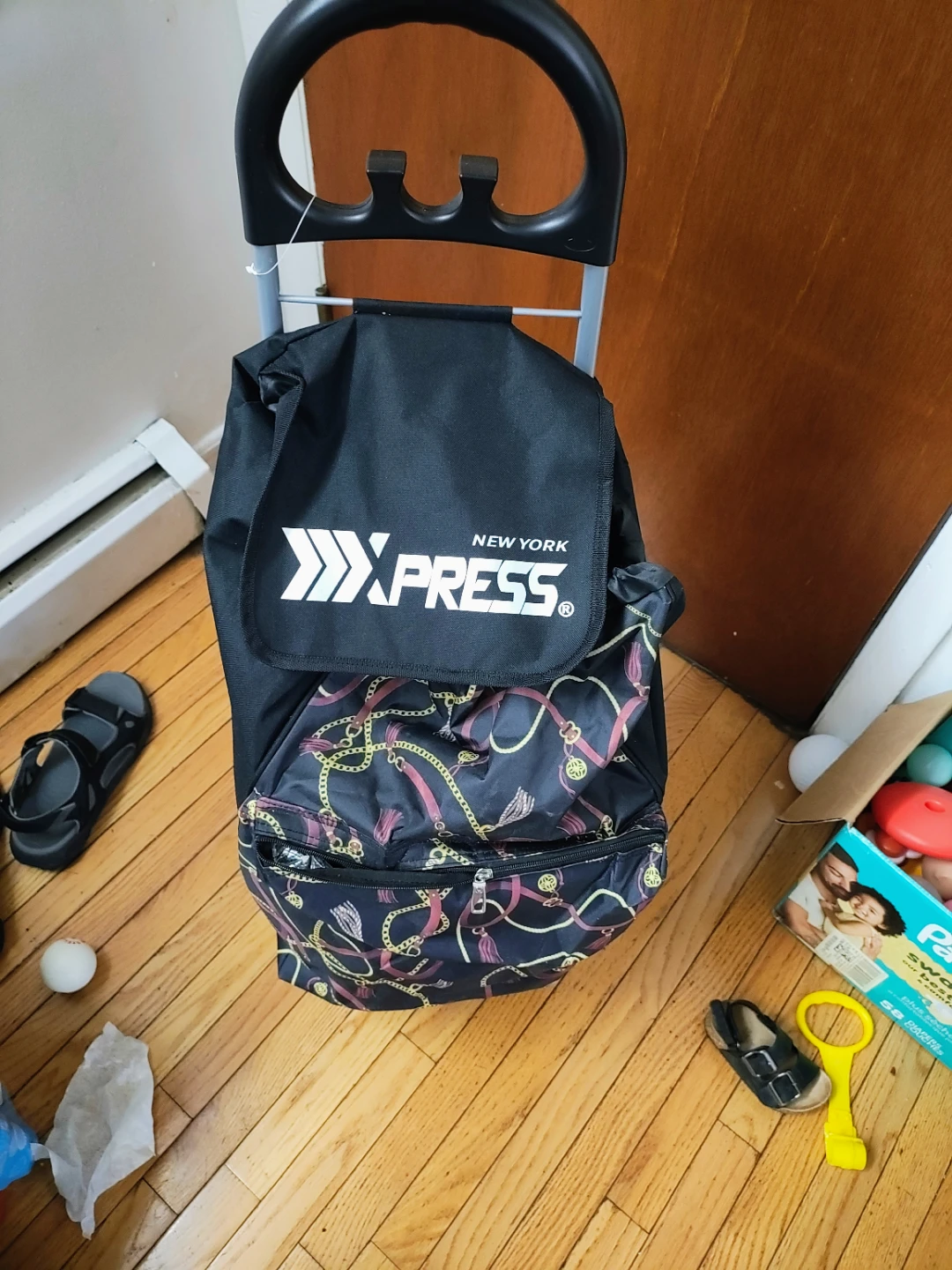 New York Xpress Rolling Shopping Cart Bag - photo 4