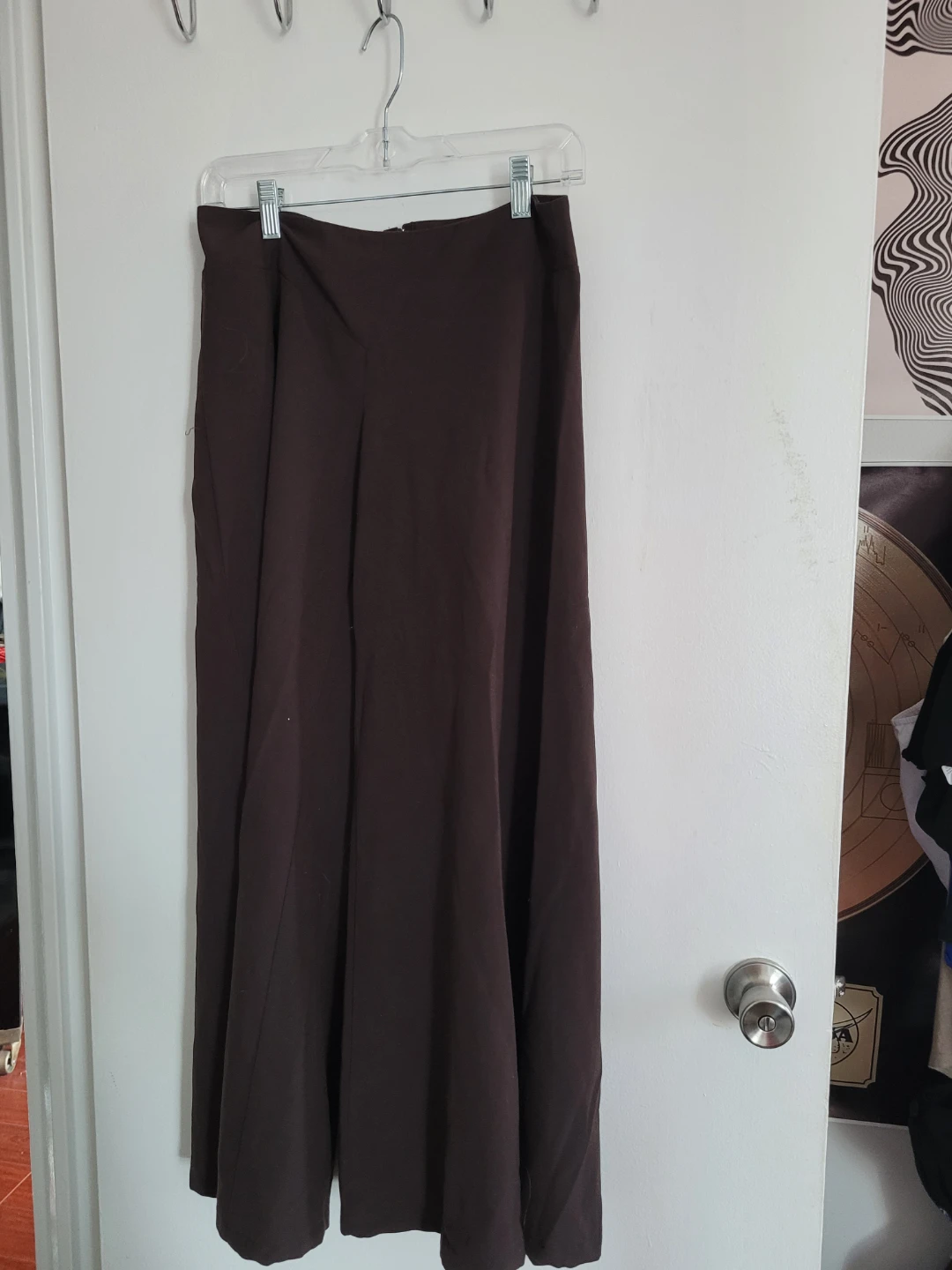 Brown Wide Leg Pants