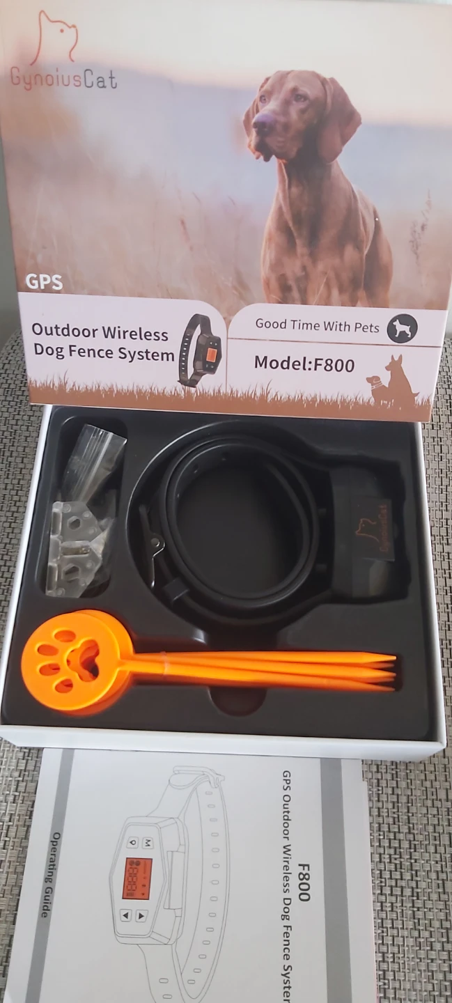 GynoiusCat GPS Wireless Dog Fence System Model F800