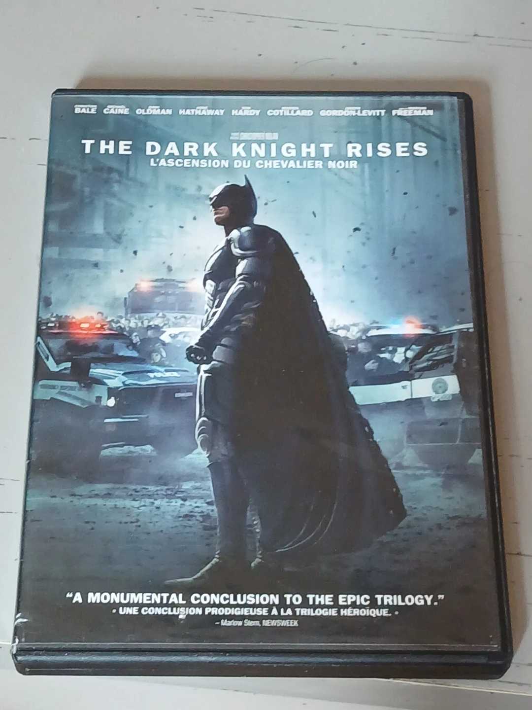The Dark Knight Rises DVD