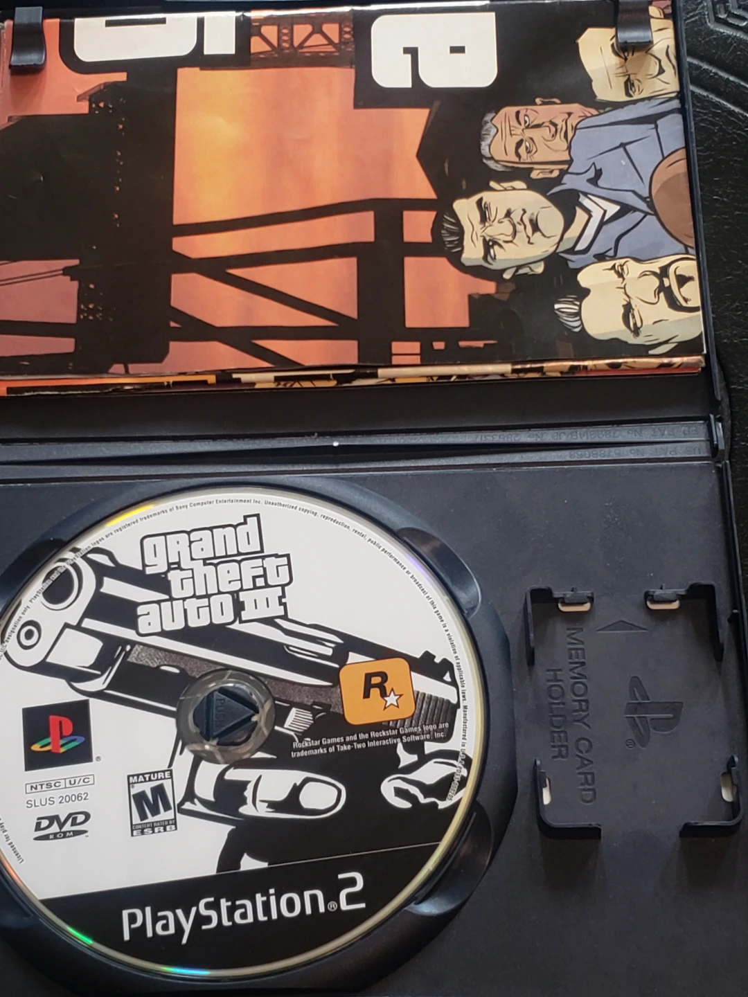Ps2 GTA III complete black label Grand Theft Auto 3 - photo 2
