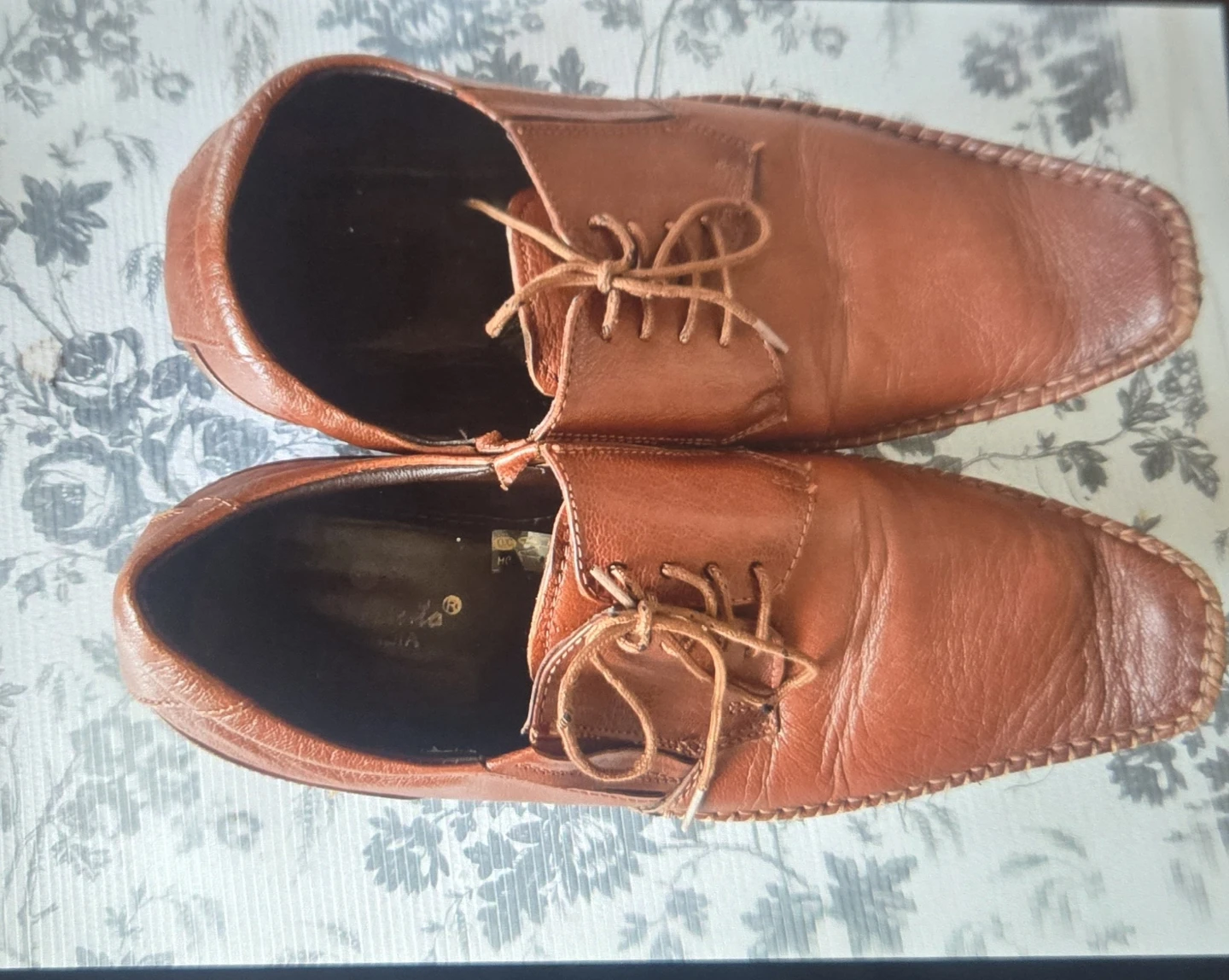 Men's Brown Leather Dress Shoes