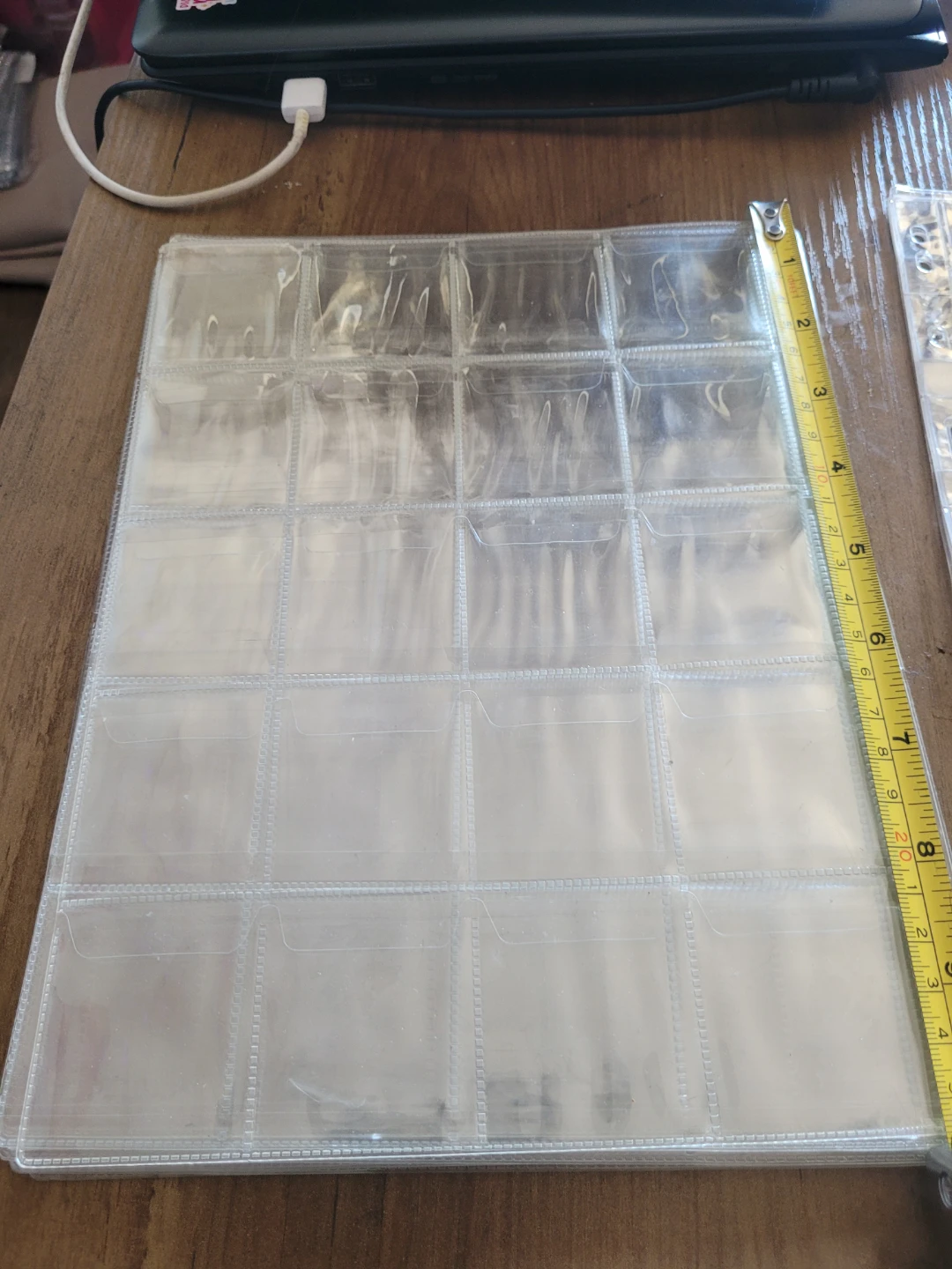15 Unused Coin Collection Binder Pages – Coin Storage Sleeves