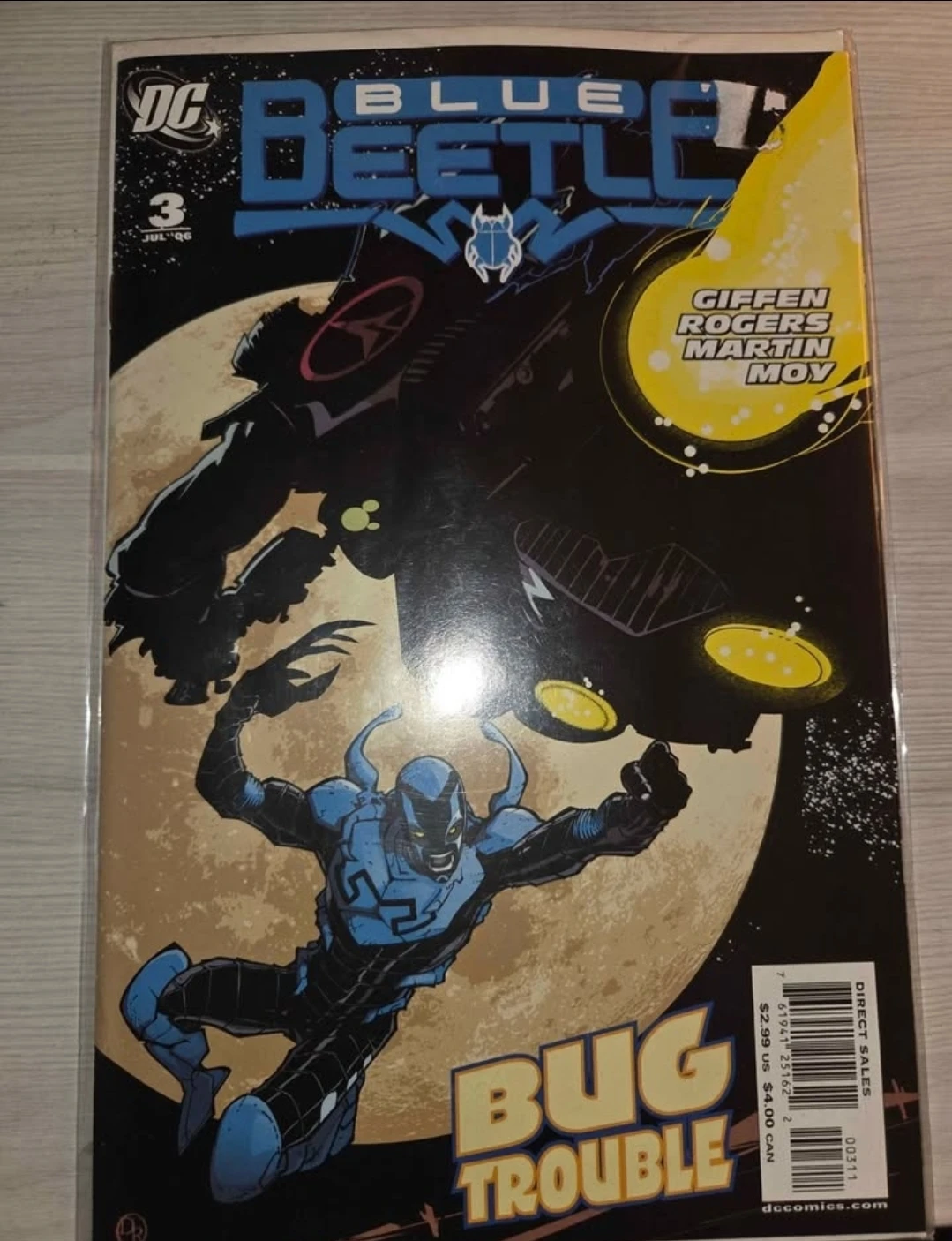 DC Comics Blue Beetle #3 Comic Book
