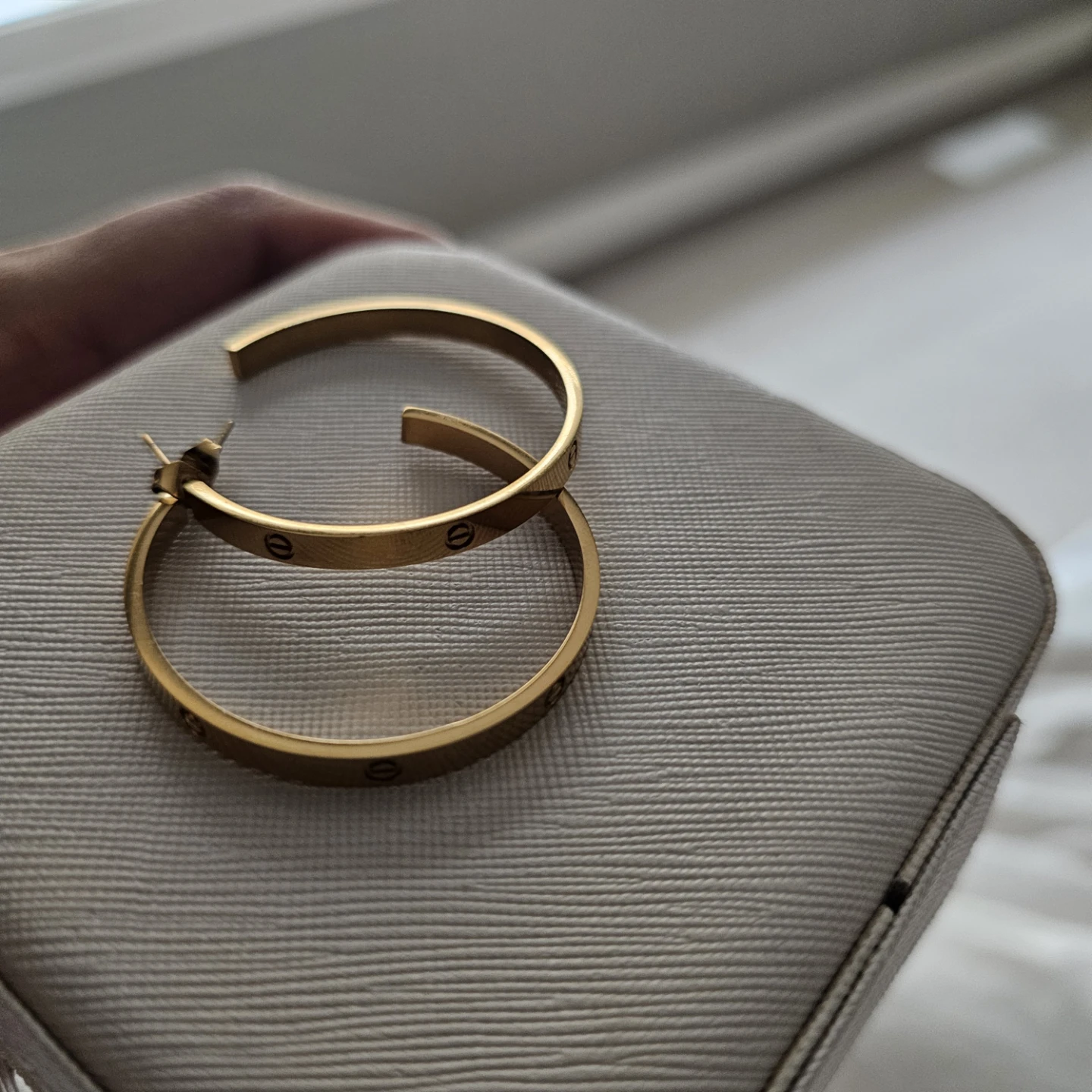 Cartier Love Hoop Earrings - photo 2