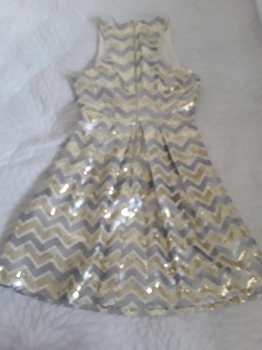 Chelsea & Violet Sequin Chevron Dress - photo 5