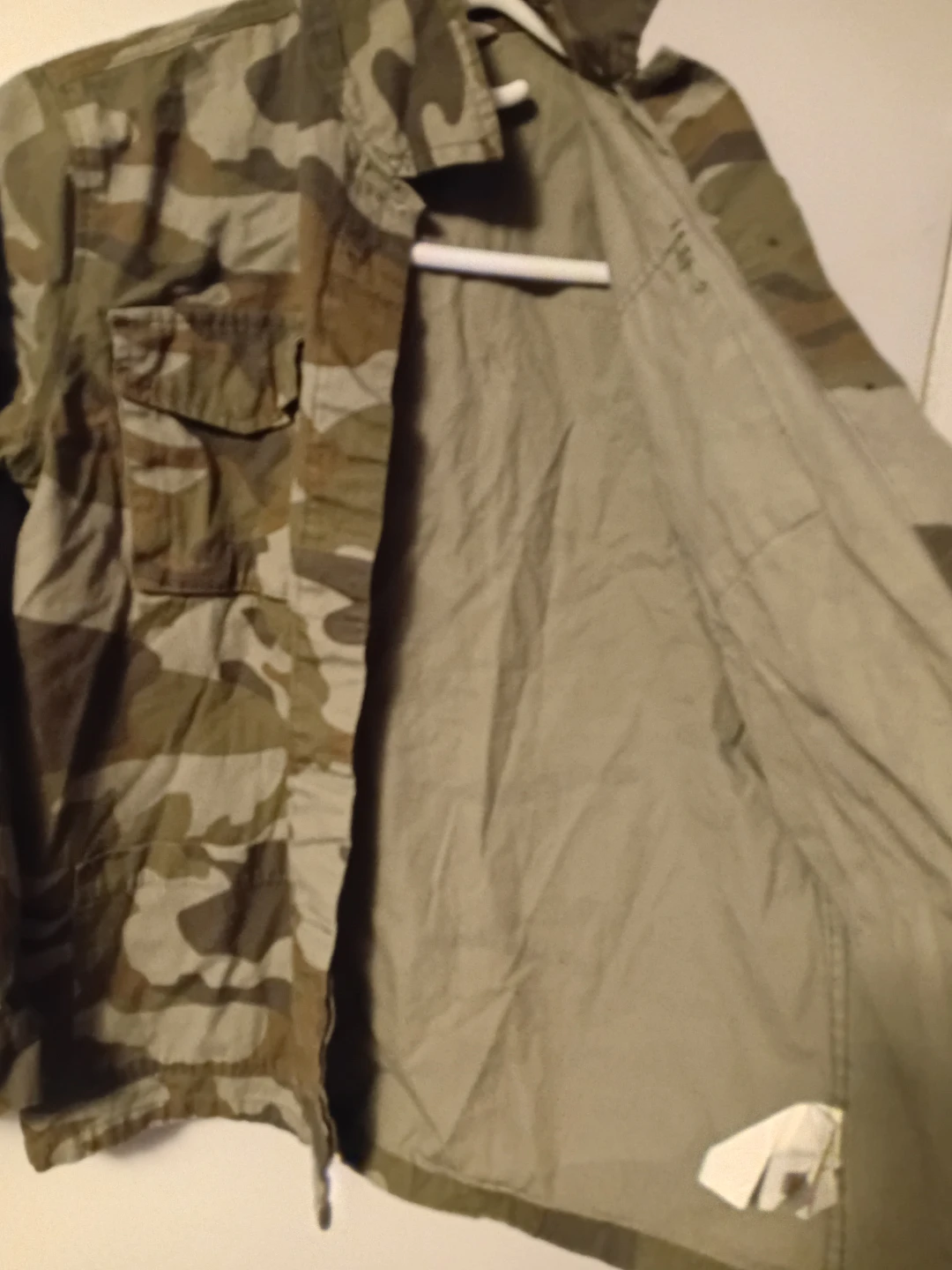 Army button jacket with pockets. - photo 2