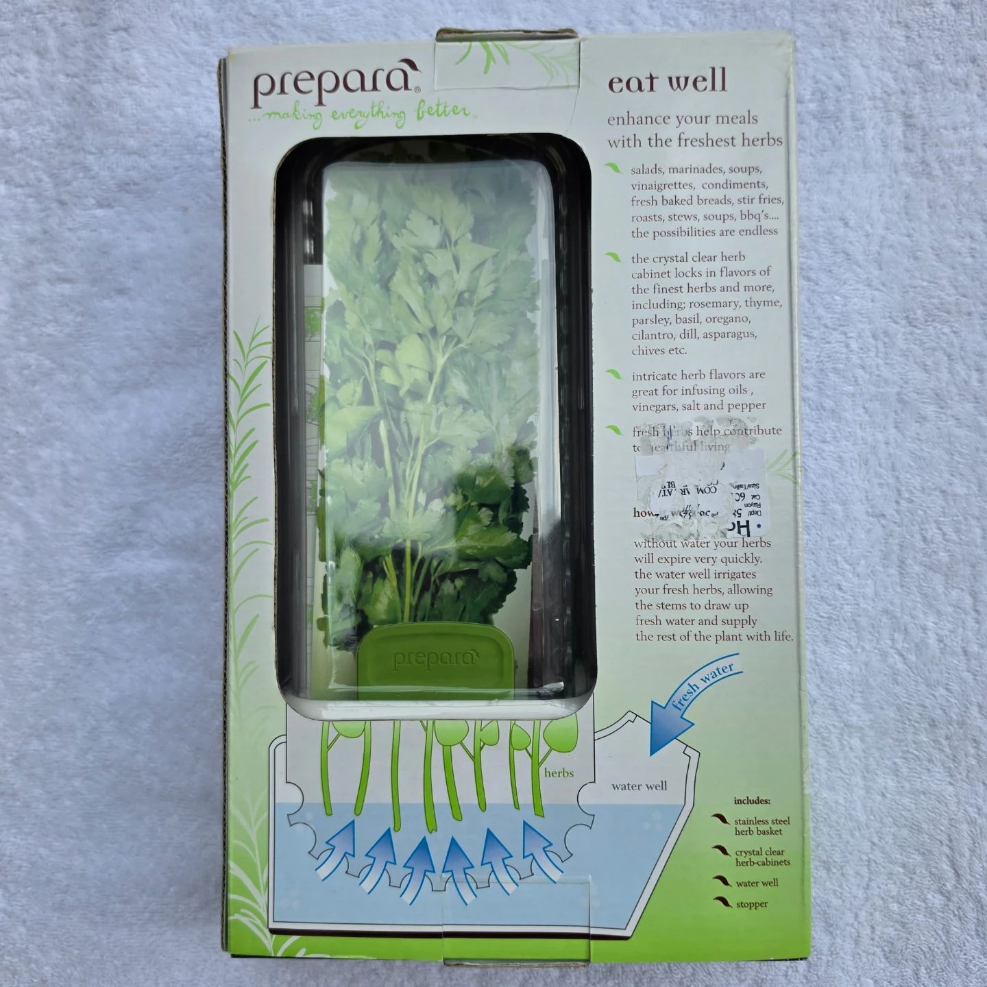 Prepara Herb-Savor Fresh Herb Keeper - photo 2