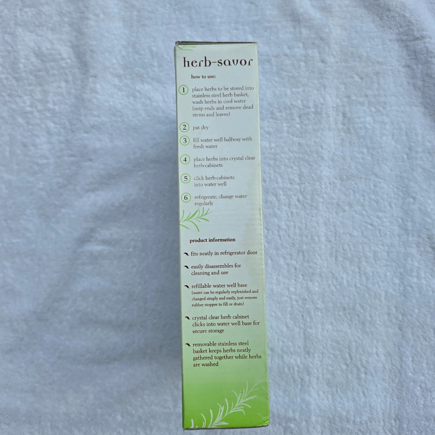 Prepara Herb-Savor Fresh Herb Keeper - photo 3