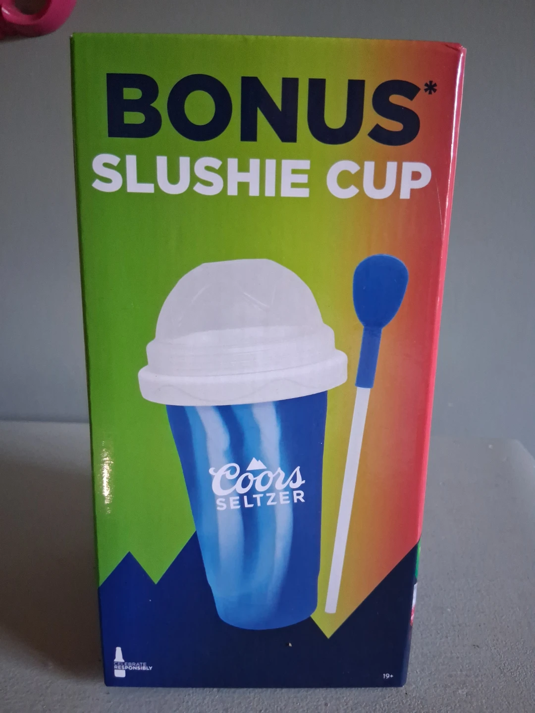 Coors Seltzer Bonus Slushie Cup