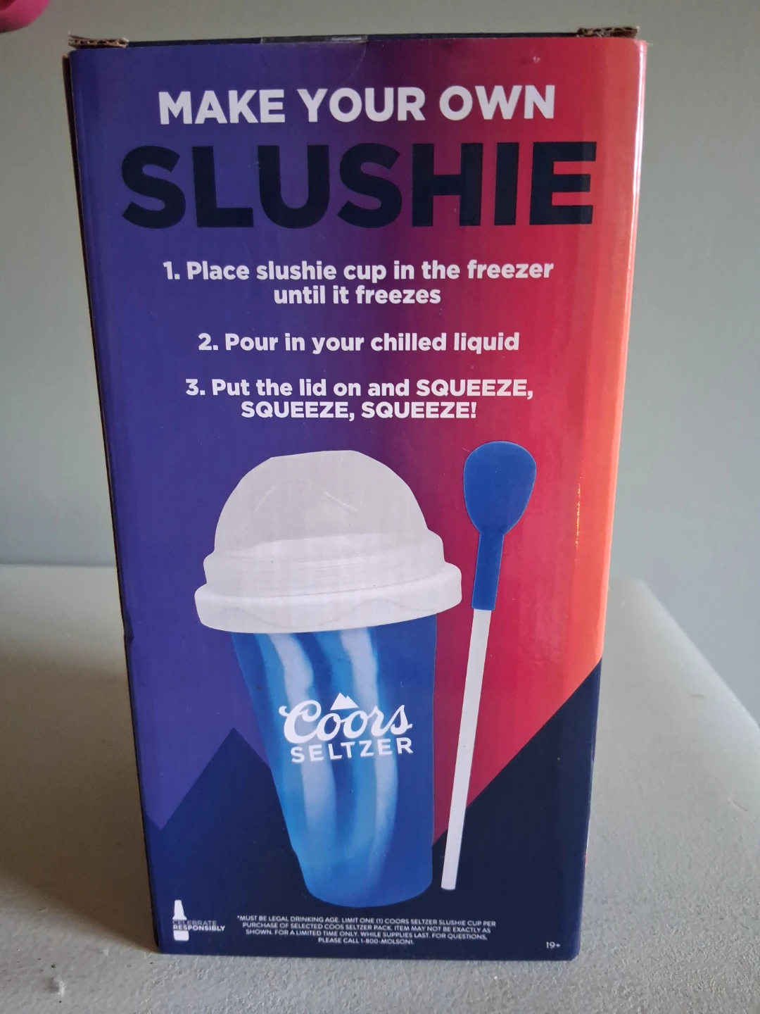 Coors Seltzer Bonus Slushie Cup - photo 2