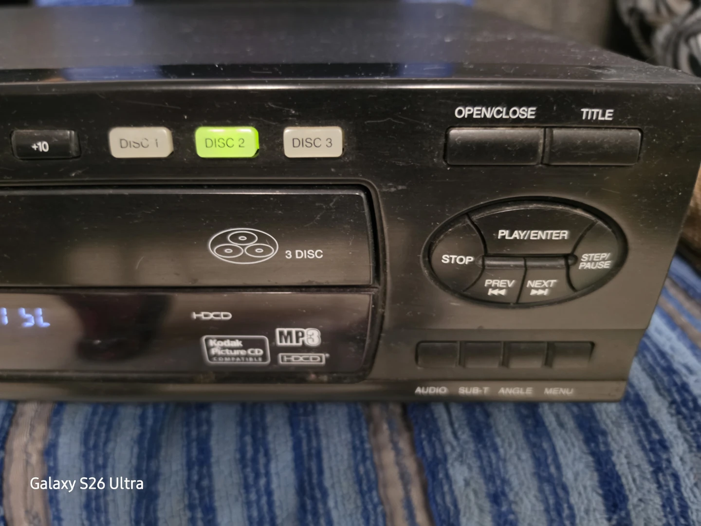 Apex AD-5131 3-Disc DVD Video Player Karaoke Tested Works - photo 3