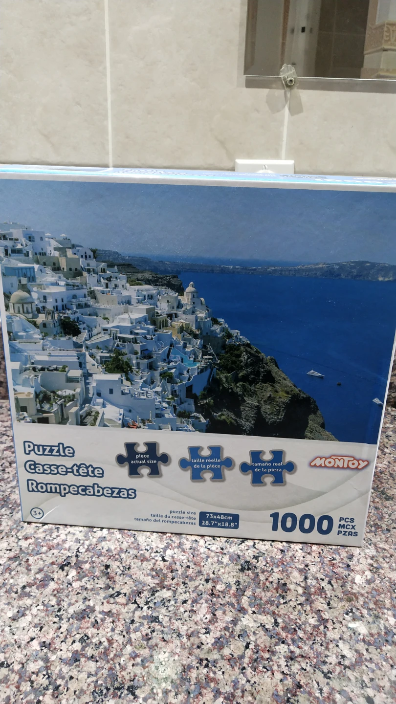 Montoy 1000 Piece Puzzle - Santorini