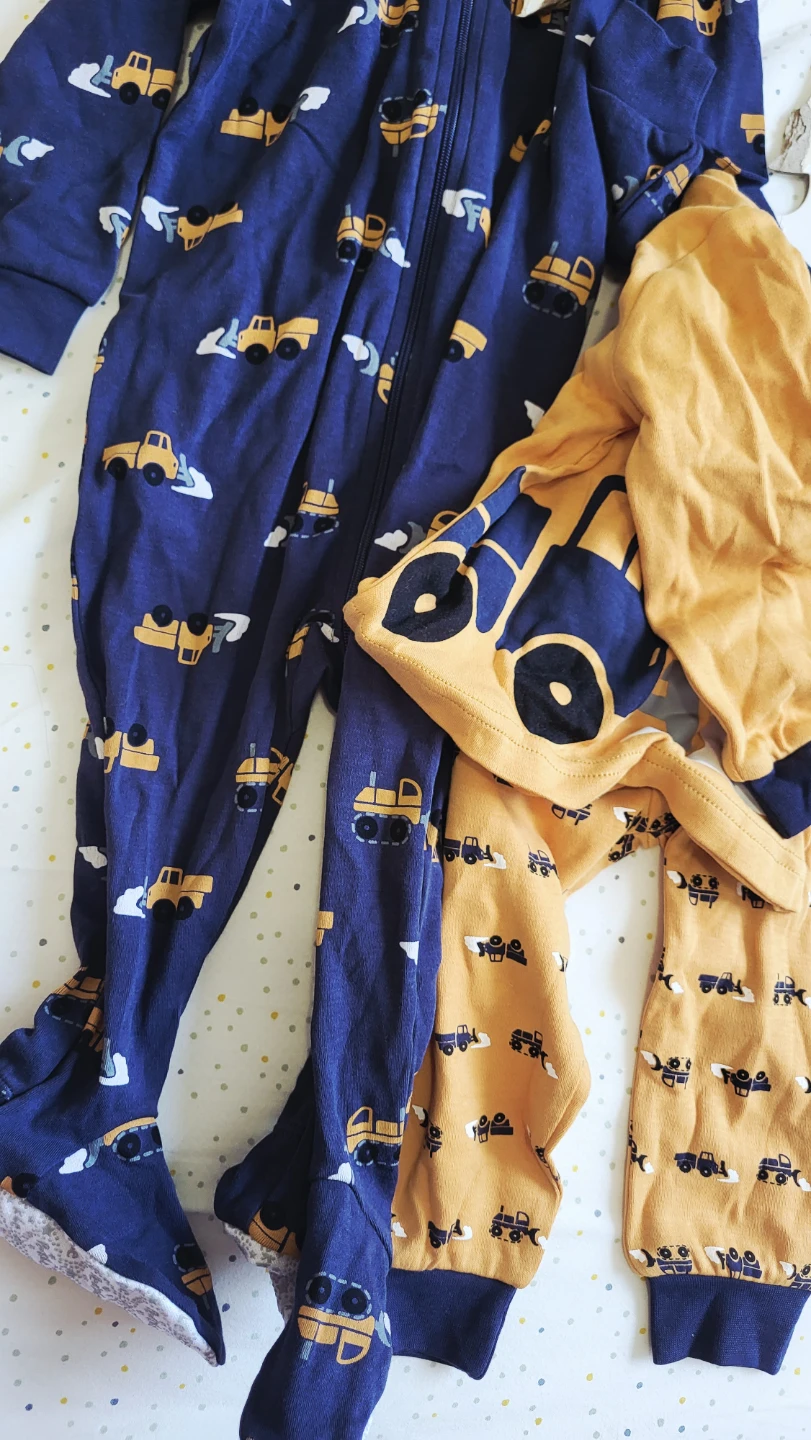 Pekucz Baby Pajamas 12M - Trucks - photo 3
