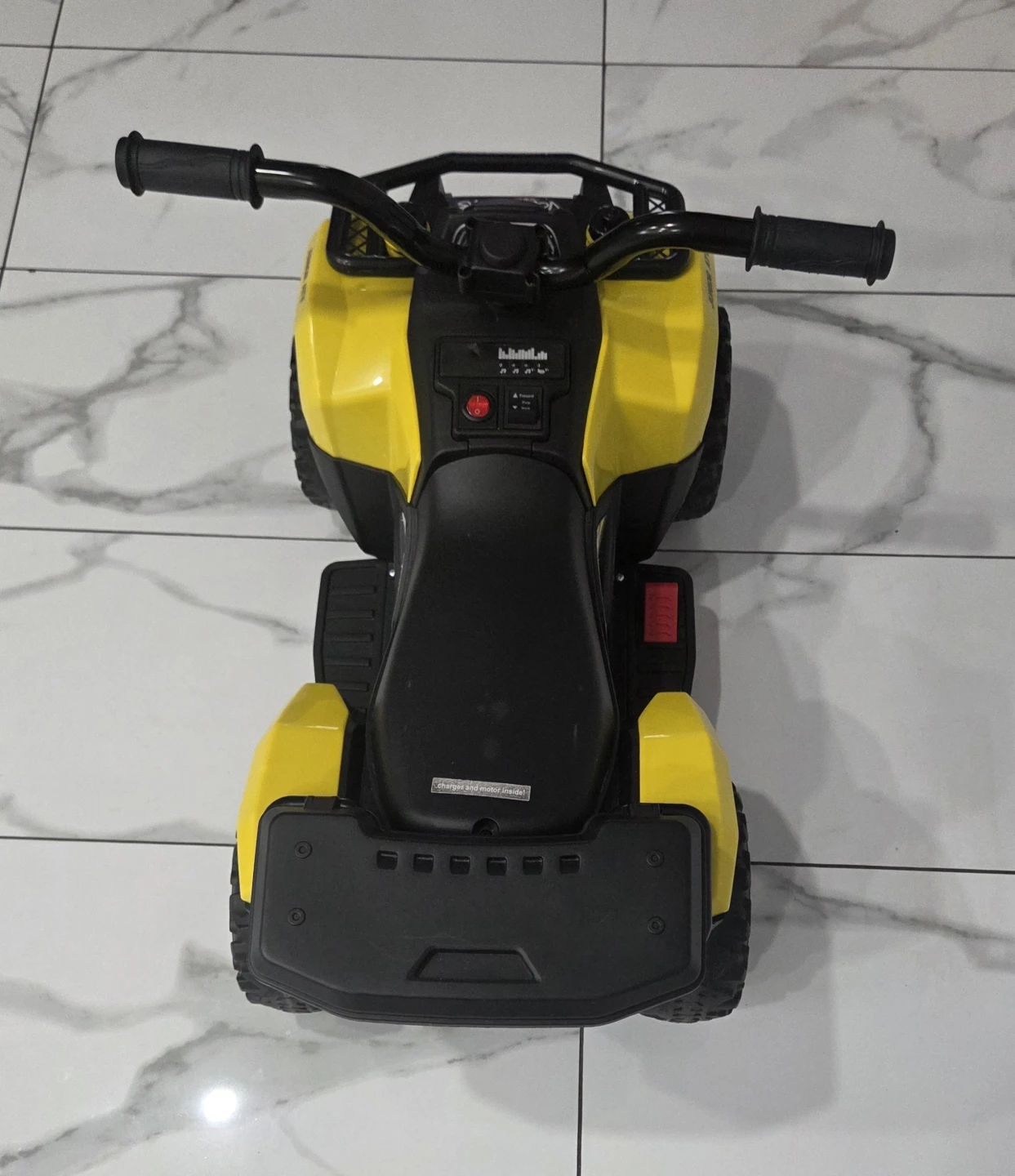 VOLTZYTOYS Yellow Kids Ride-On ATV - photo 2
