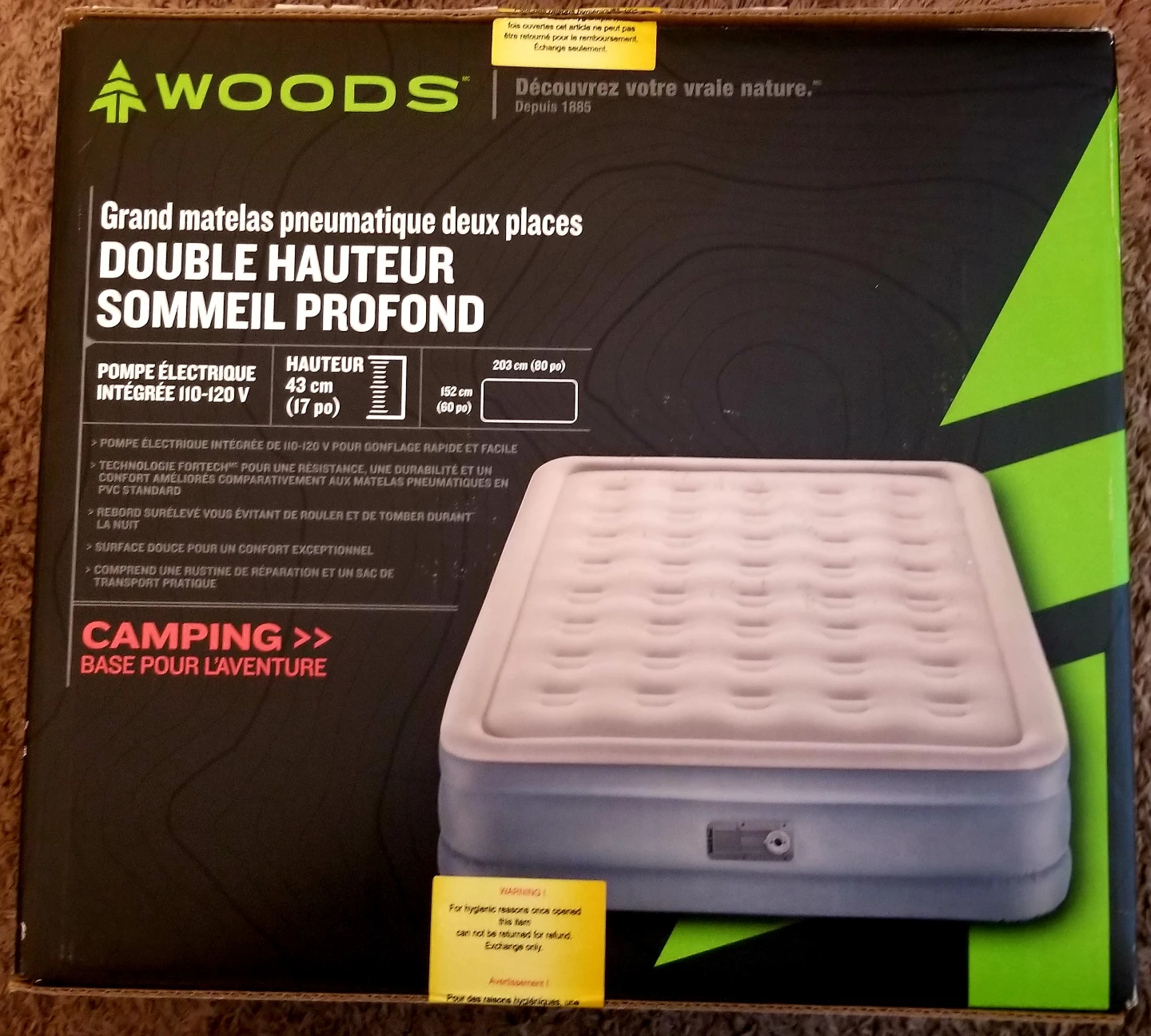Woods Truesleep Double-High Queen Airbed - photo 4