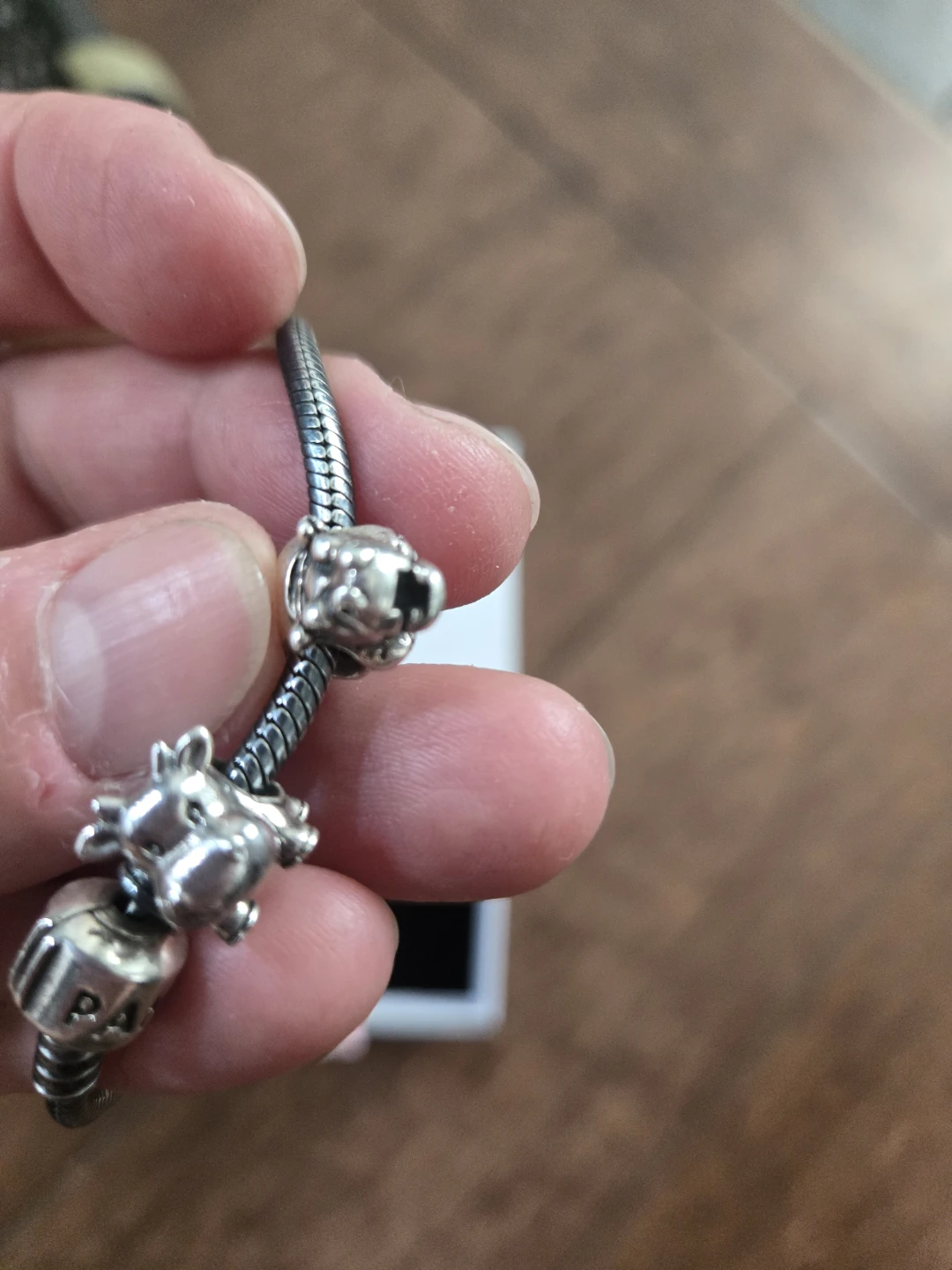 Pandora Sterling Silver Bracelet with Charms - photo 4