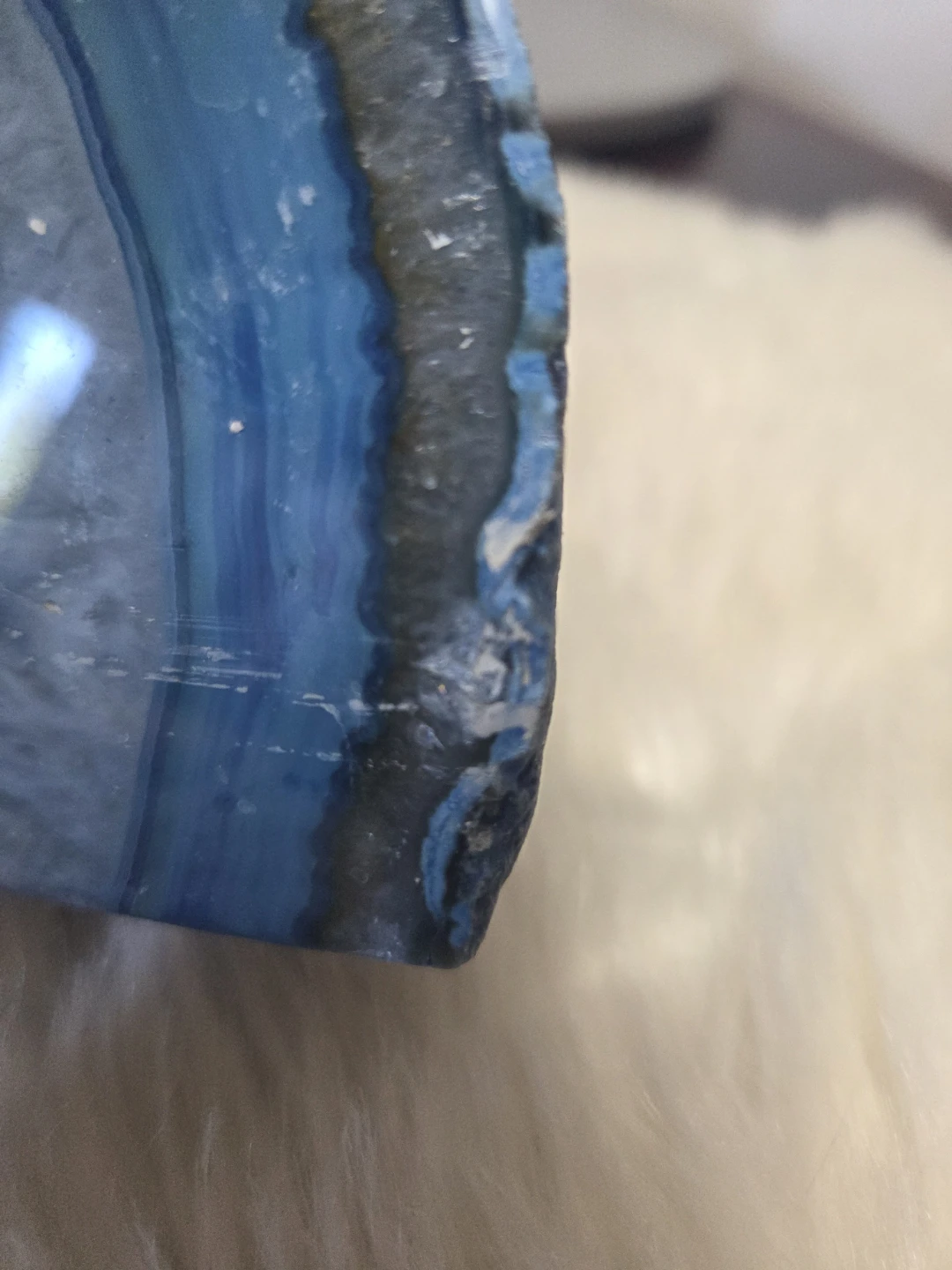 Blue Agate Slice - photo 4