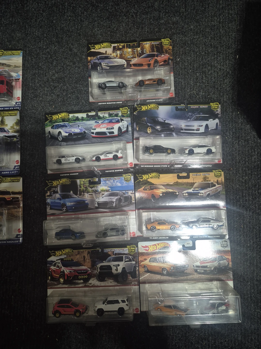 Hot Wheels Car Culture Diecast Cars (Lot of 5)